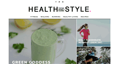 Desktop Screenshot of healthandstyle.com